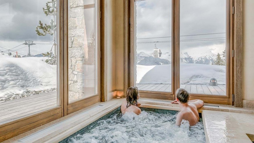 Eco Wellness Escapes Sustainable Chalets With Wellness Areas In Courchevel