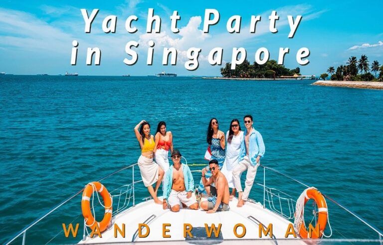 yacht party in Singapore